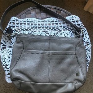 The SAK leather shoulder purse super cute timeless